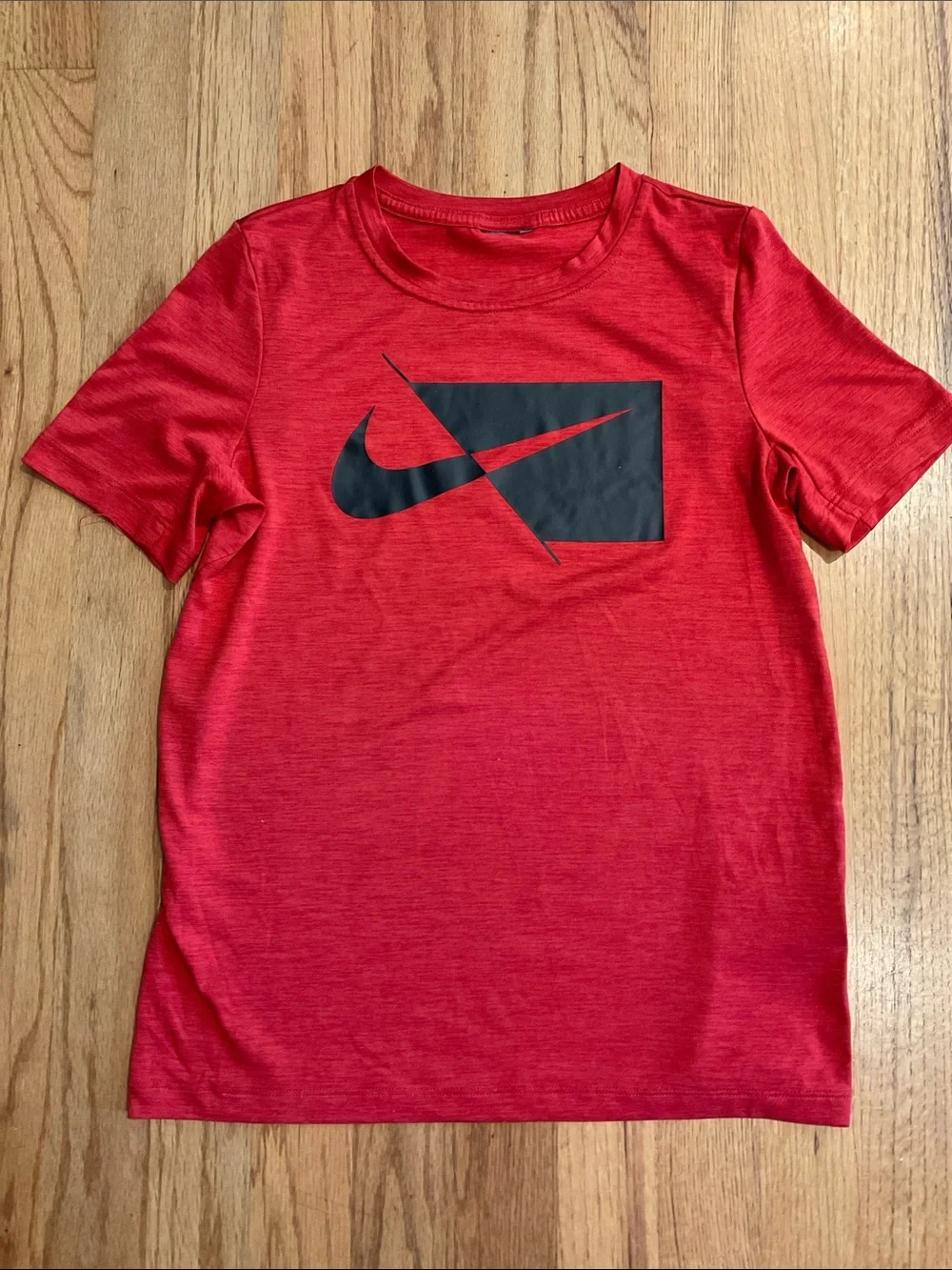 NIKE - TEE -  Red/Black - Boy’s Size M -- Short Sleeve
